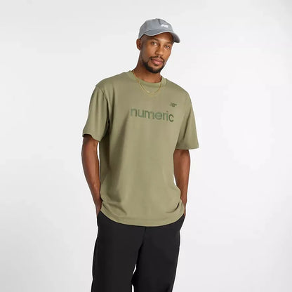 NB Numeric Relaxed Athletic Logo T-Shirt Olive