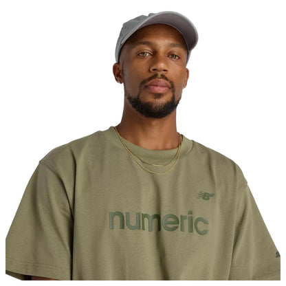NB Numeric Relaxed Athletic Logo T-Shirt Olive