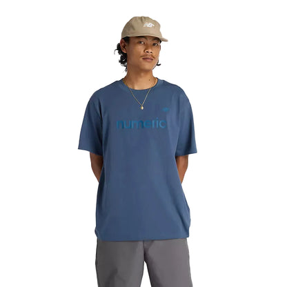 NB Numeric Relaxed Athletic Logo T-Shirt Indigo