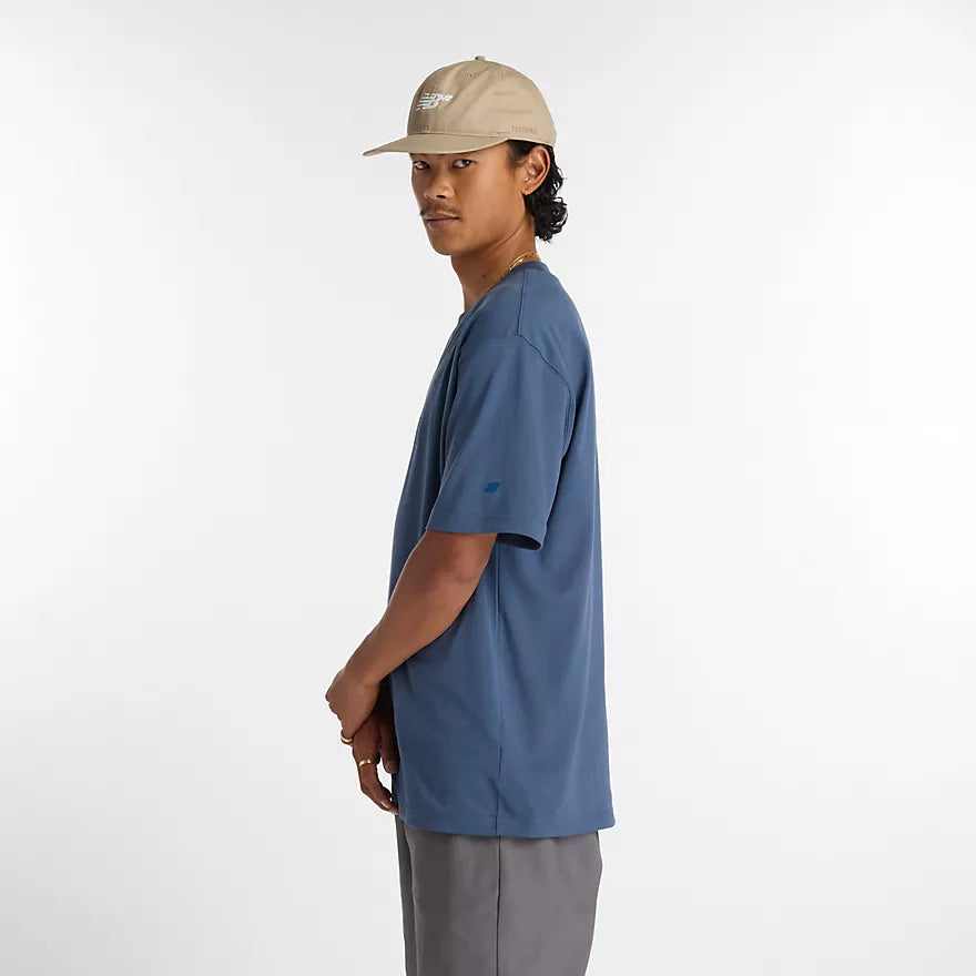 NB Numeric Relaxed Athletic Logo T-Shirt Indigo