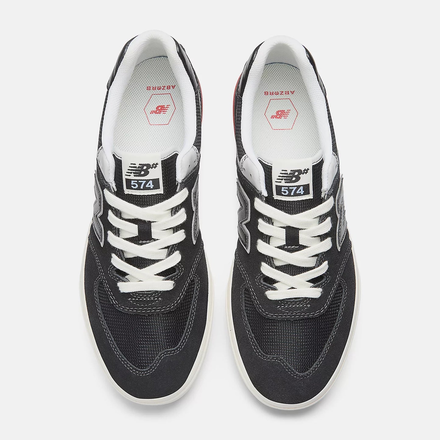 NB Numeric 574 Vulc Black White