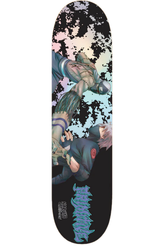 Primitive Naruto Kakashi Vs Kakuzu Team Skateboard Deck 8.25