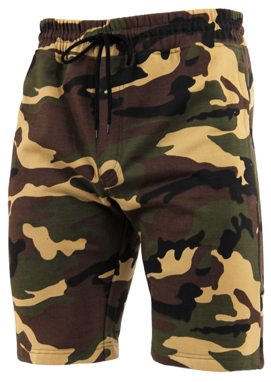 Rothco Camo Fleece Shorts