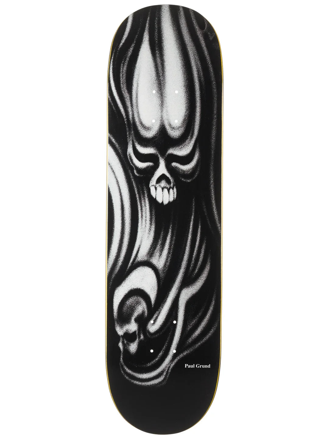 Polar Grund Skulls Skateboard Deck 8.5