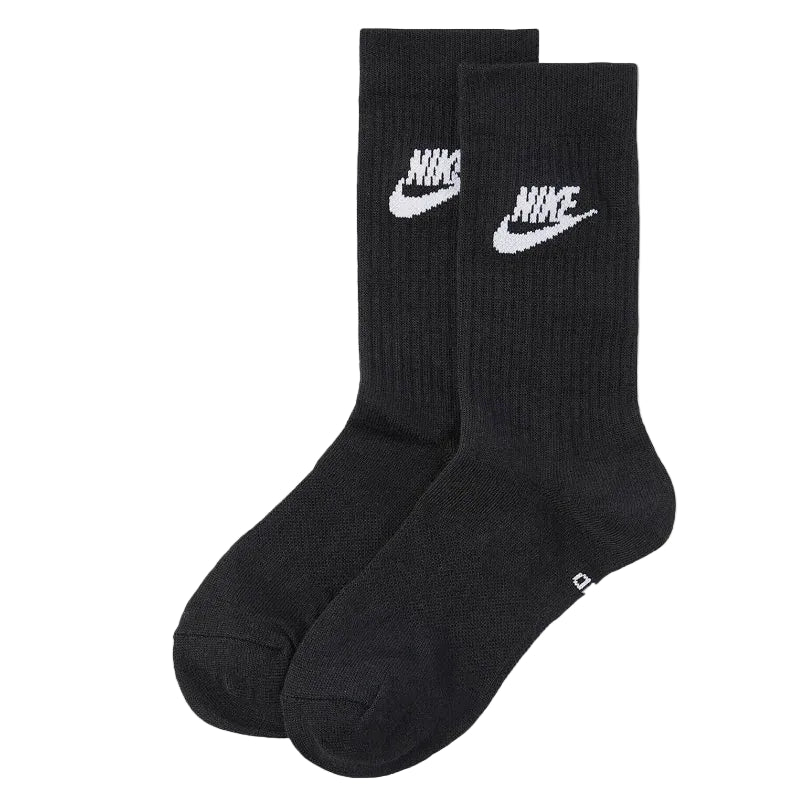 Nike Everyday Essential Dri-Fit Crew Socks Black 3-Pack
