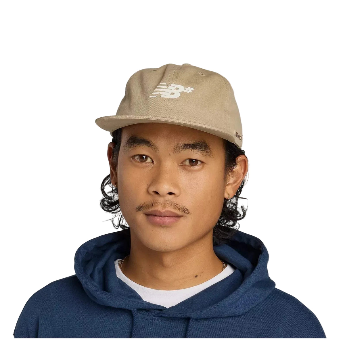 New Balance Numeric 6 Panel Snapback Hat Khaki