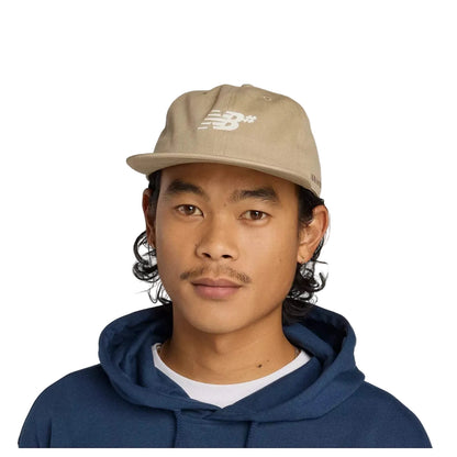 New Balance Numeric 6 Panel Snapback Hat Khaki