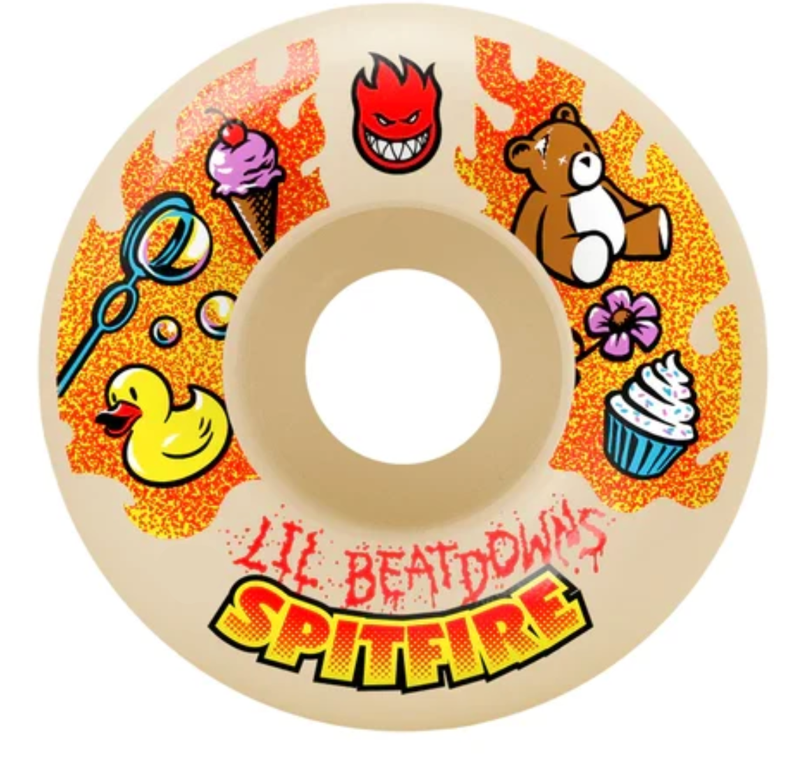 Spitfire Lil Beatdown Classic F4 99a 52mm Skateboard Wheels