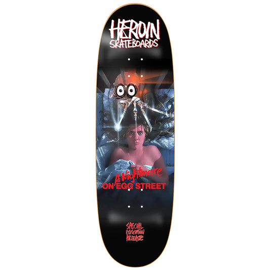 Heroin Nightmare On Egg Street Skateboard Deck 9.875