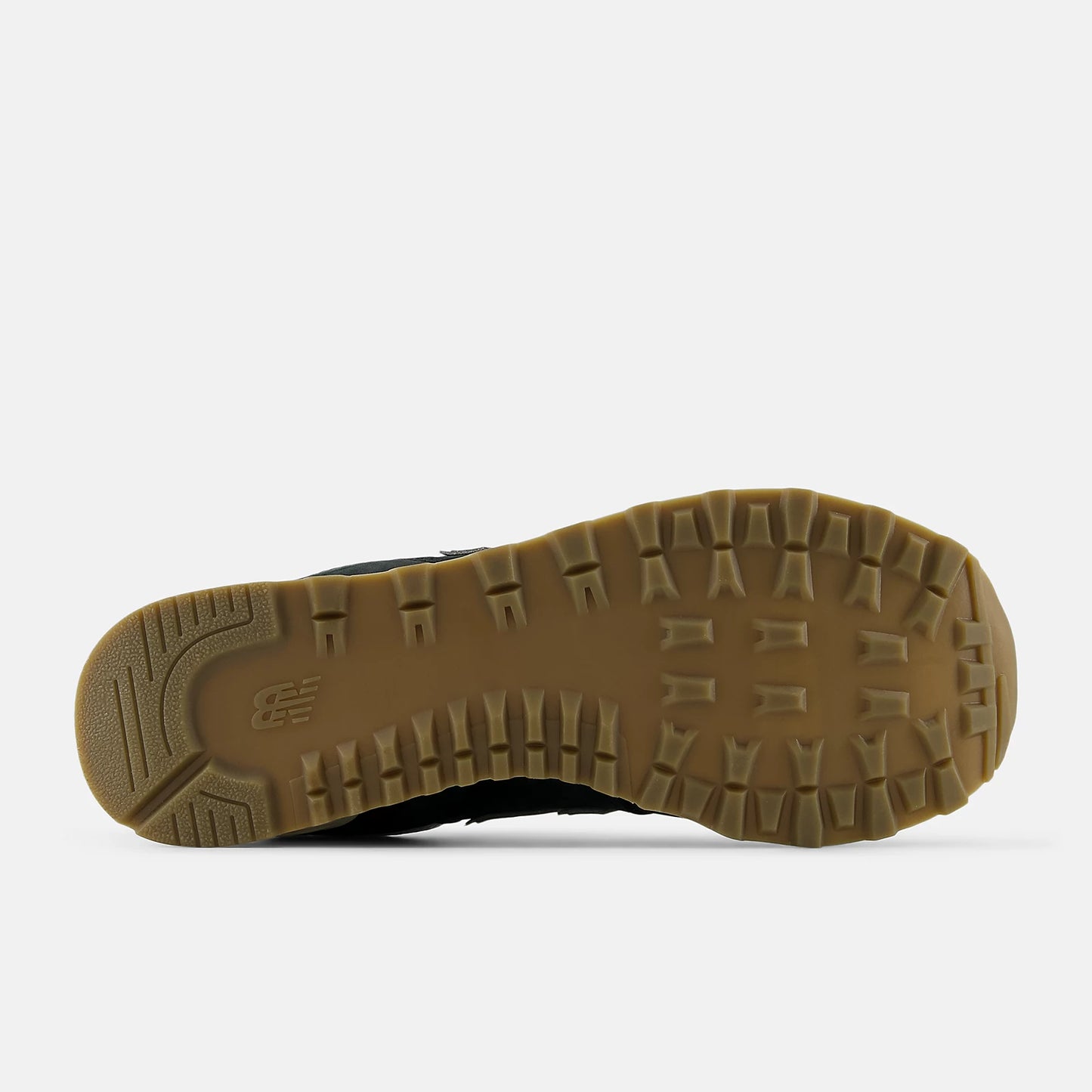 New Balance 574 Brown Silver Metallic