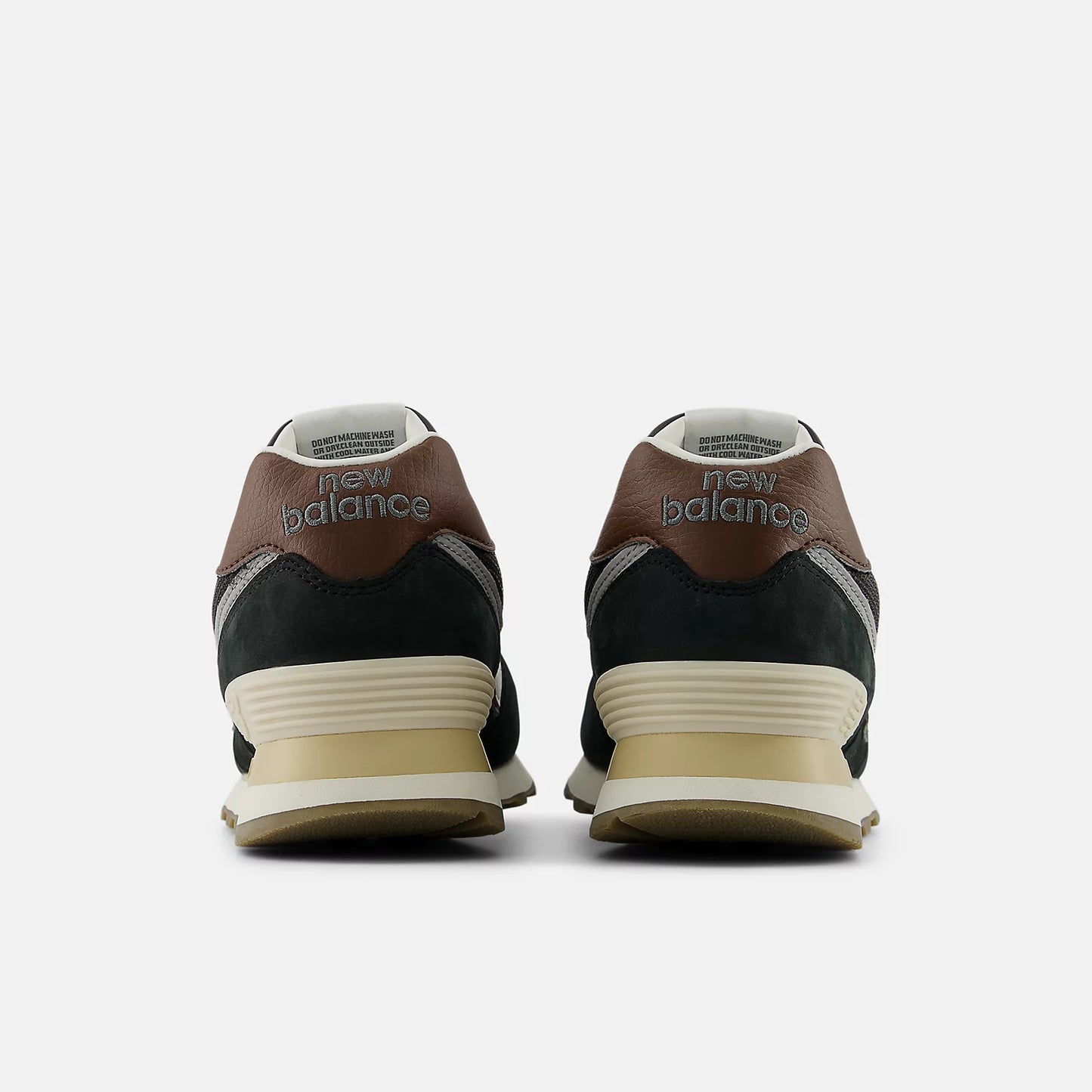 New Balance 574 Brown Silver Metallic