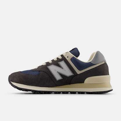 New Balance 574 Black Cement Slate Grey