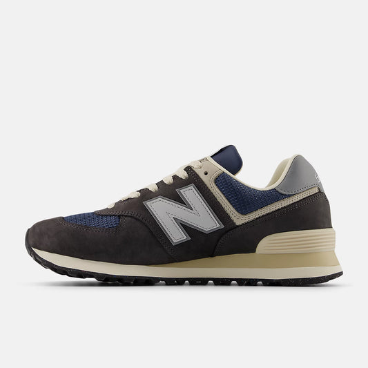 New Balance 574 Black Cement Slate Grey