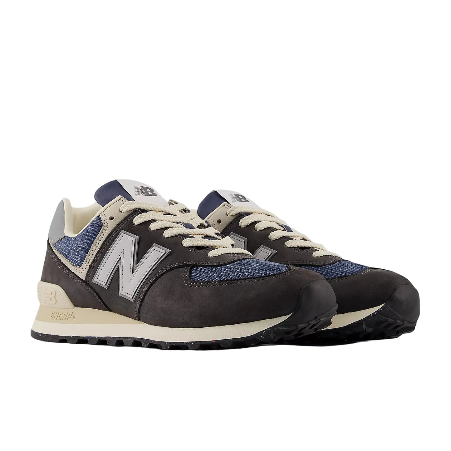 New Balance 574 Black Cement Slate Grey