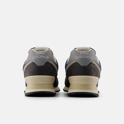 New Balance 574 Black Cement Slate Grey