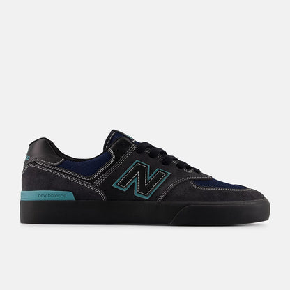NB Numeric 574 Vulc Faded Black Teal