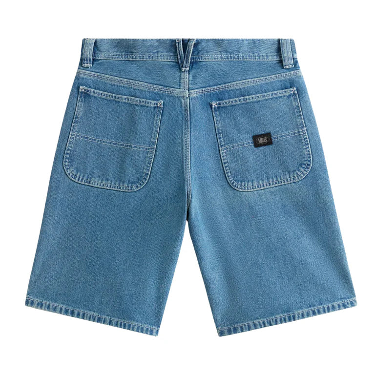 Vans Chore Loose Denim Shorts Stonewash Blue