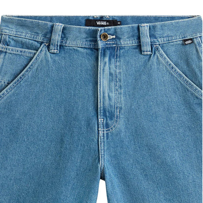Vans Chore Loose Denim Shorts Stonewash Blue