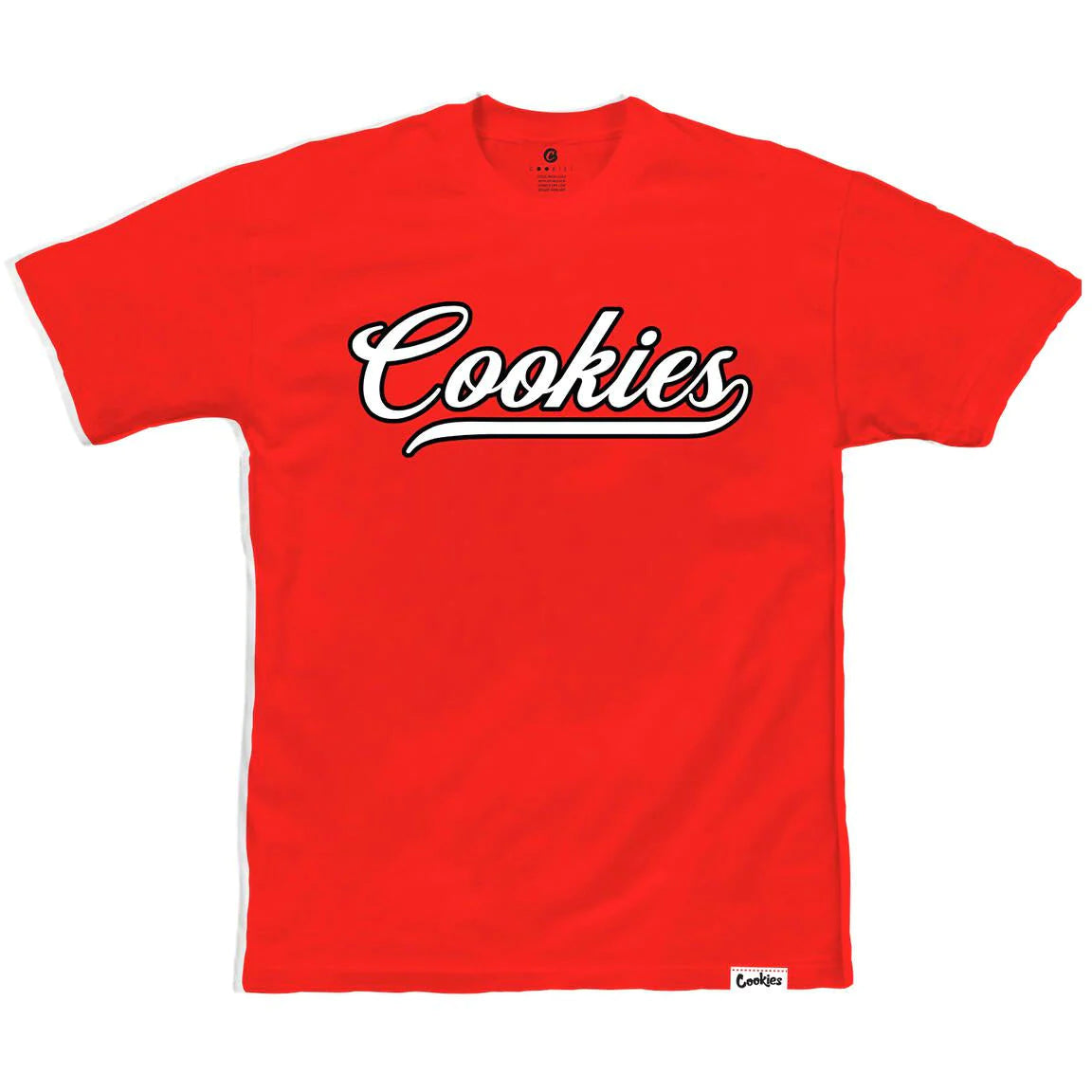 Cookies Pack Talk Logo Red T-Shirt