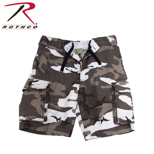 Rothco Vintage Camo Paratrooper Cargo Shorts City Camo