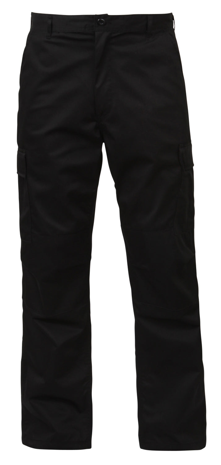 Rothco Relaxed Fit Zipper Fly BDU Pants Black
