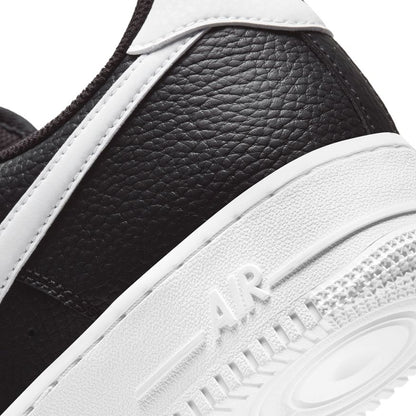 Nike Air Force 1 '07 Black White Pebble Leather