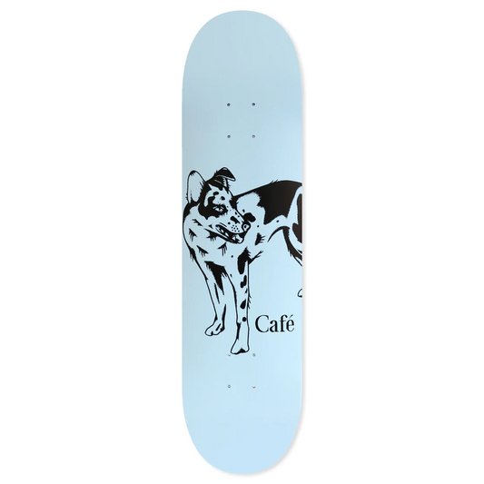 Cafe Casper Skateboard Deck Blue 8.0