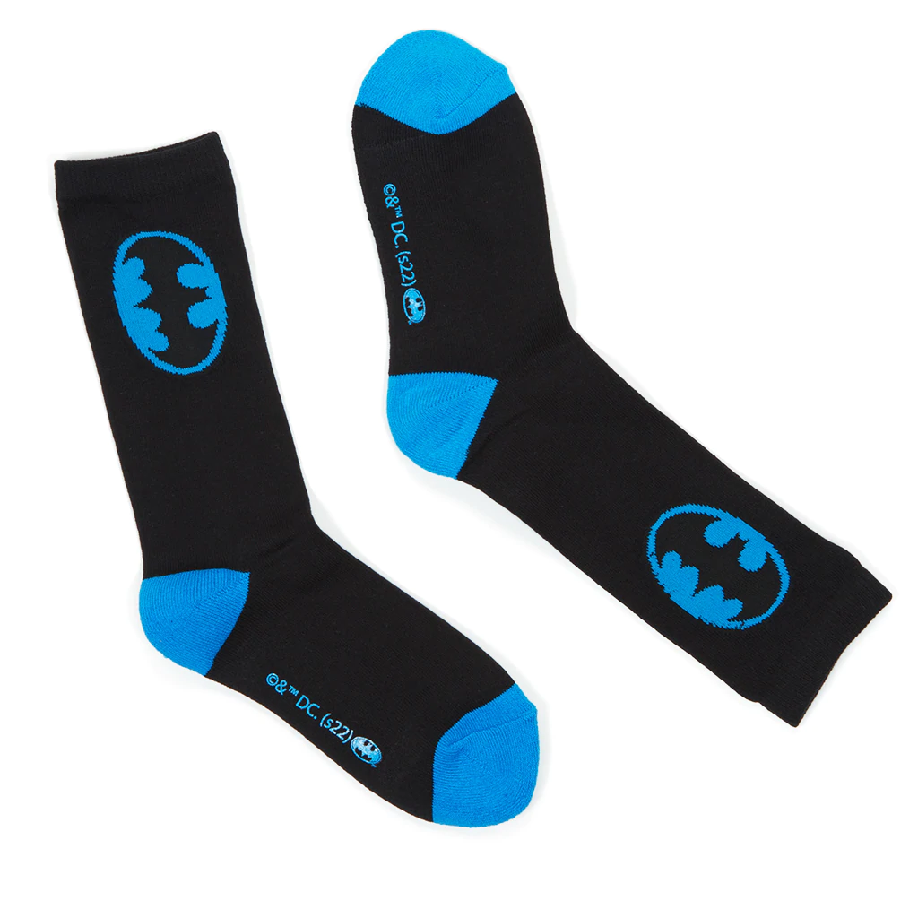 Cookies x Official Batman Bat Symbol Socks