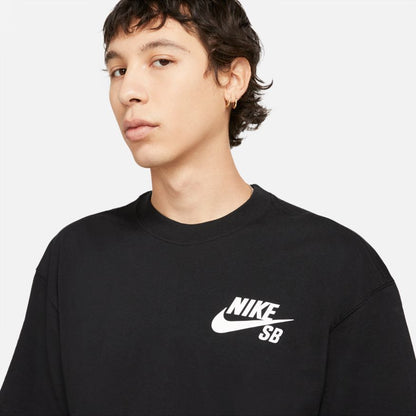 Nike SB Logo Skate T-Shirt Black