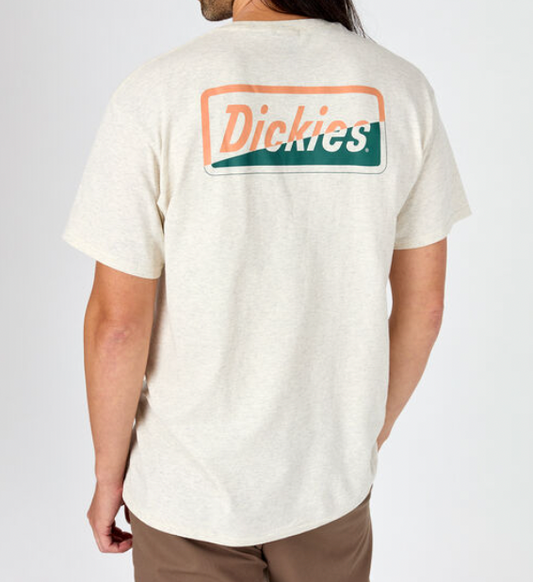 Dickies Skateboarding Split T-Shirt Oatmeal