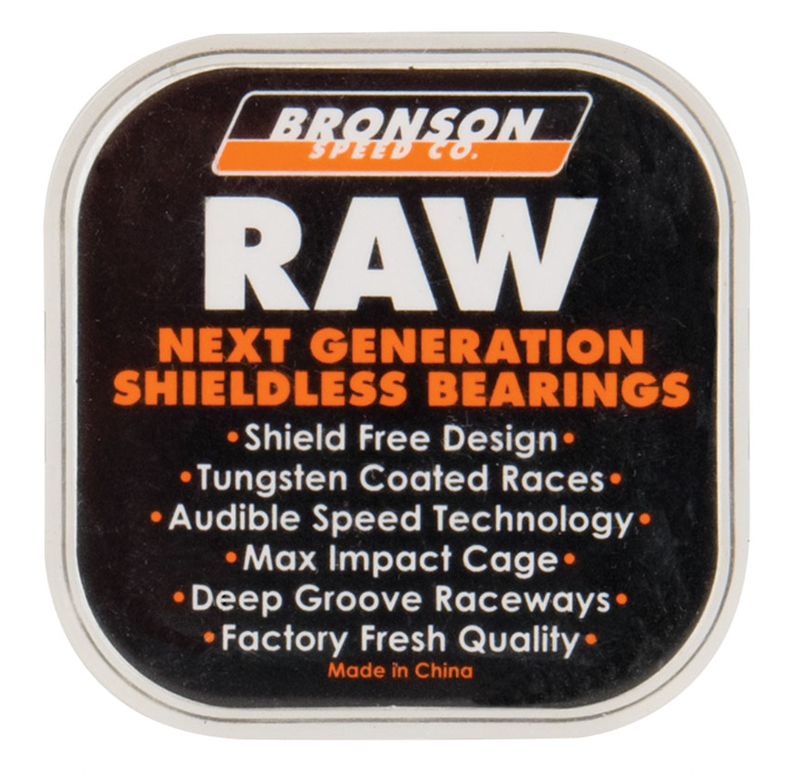 Bronson Raw Bearings Set of 8