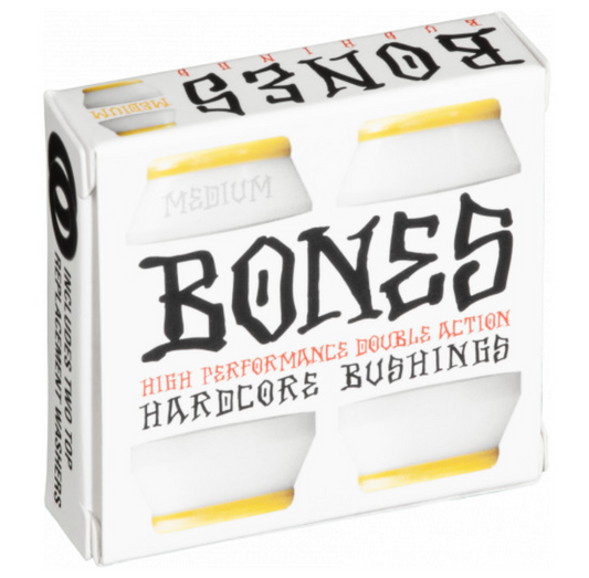 Bones Hardcore Medium Bushings Pack White