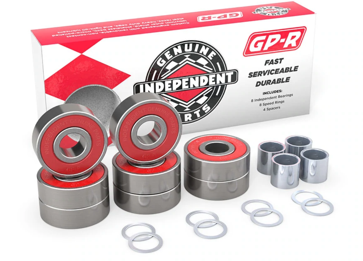 Indy GP-R Bearings Red Set of 8