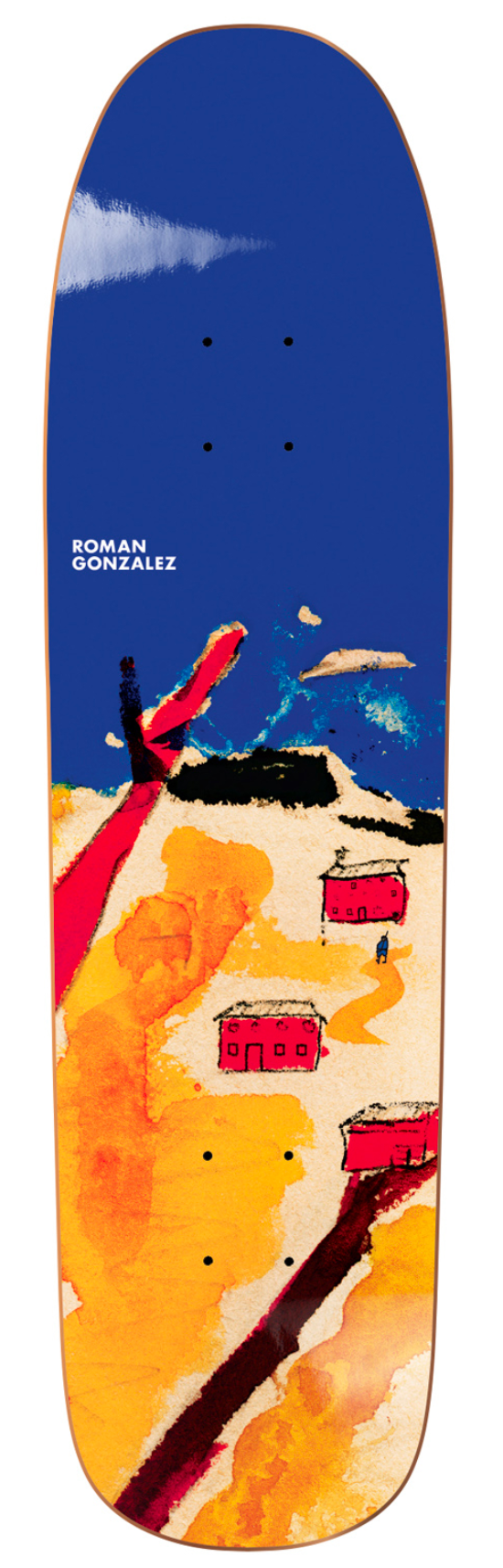 Polar Roman Gonzalez Soldier 1991 Jr Skateboard Deck