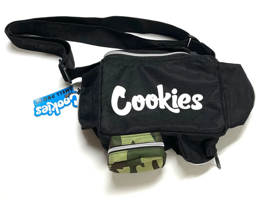 Cookies Militant Smell Proof Shoulder Bag Black