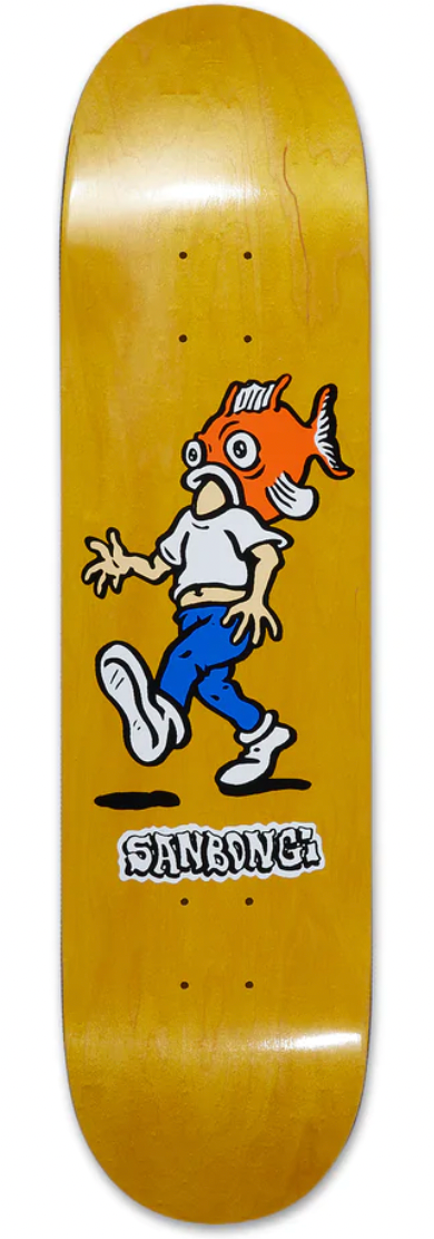 Polar Shin Sanbongi Fish Head Skateboard Deck 8.375