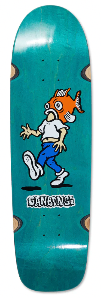 Polar Shin Sanbongi Fish Head Skateboard Deck Surf Jr