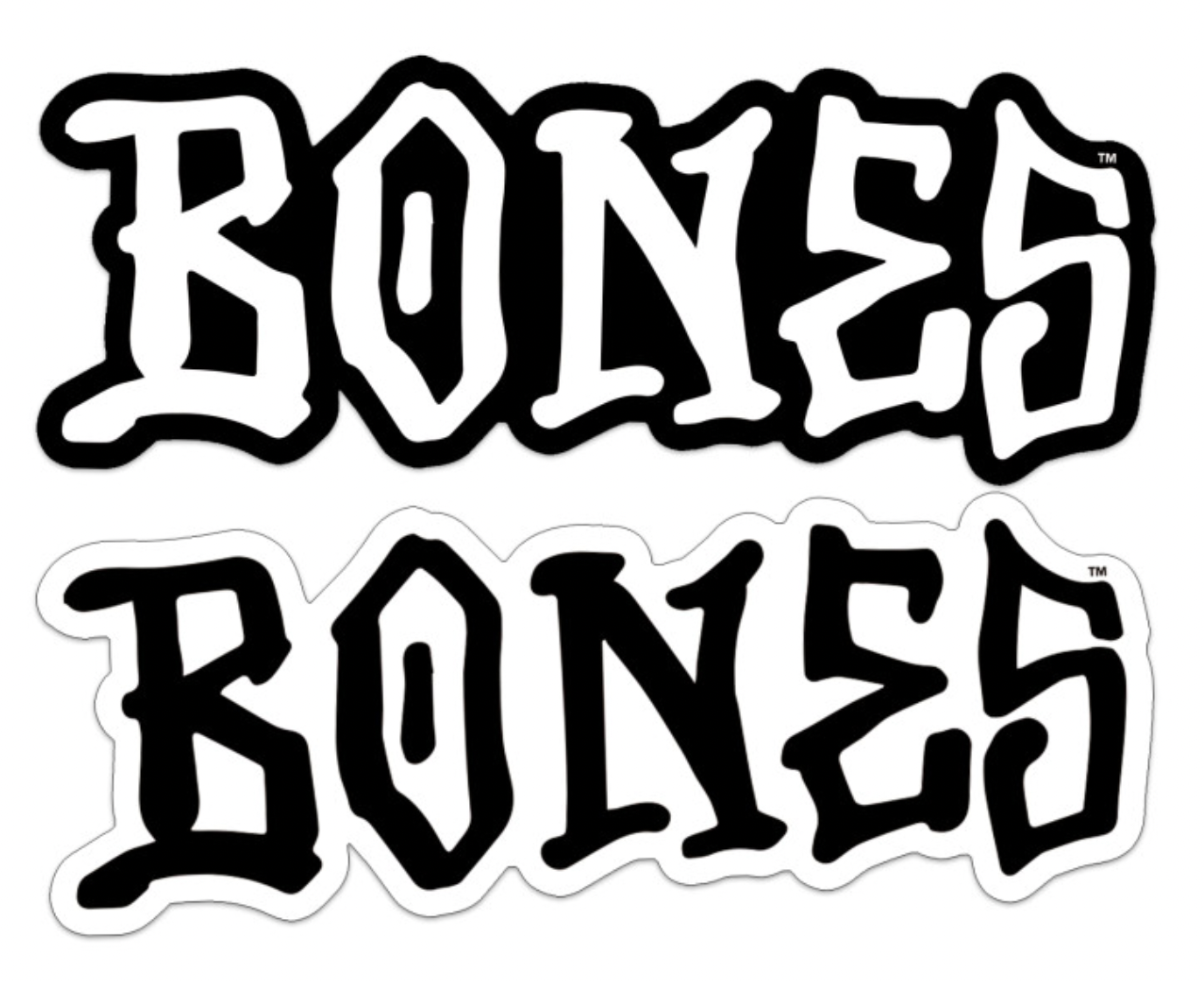 Bones Logo Sticker 3"