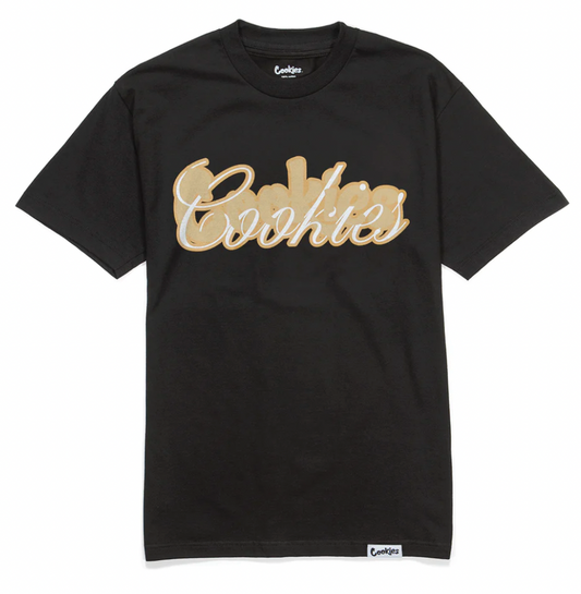 Cookies Costa Nostra T-Shirt Black/Wheat