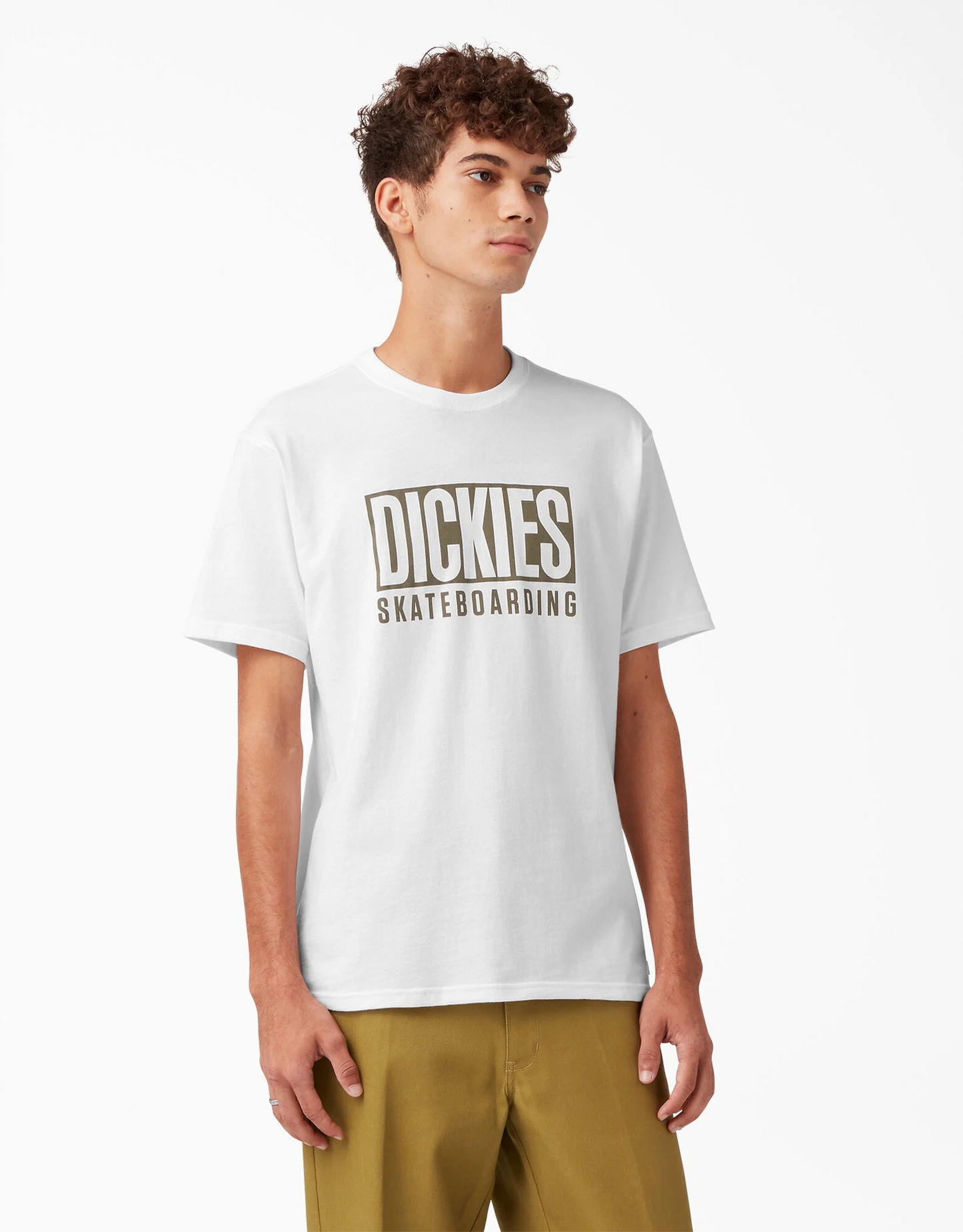 Dickies Skateboarding Relief Short Sleeve T-Shirt White