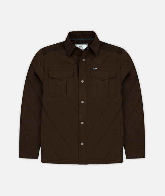 Jetty Dogwood Quilted Jacket Tobacco