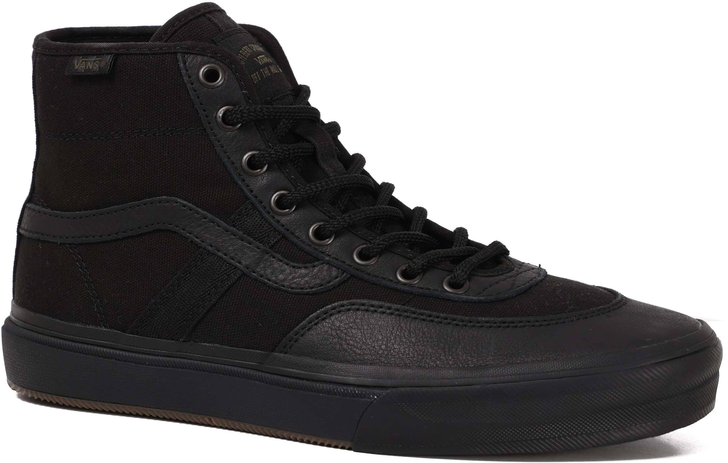 Vans womens hotsell leather high tops